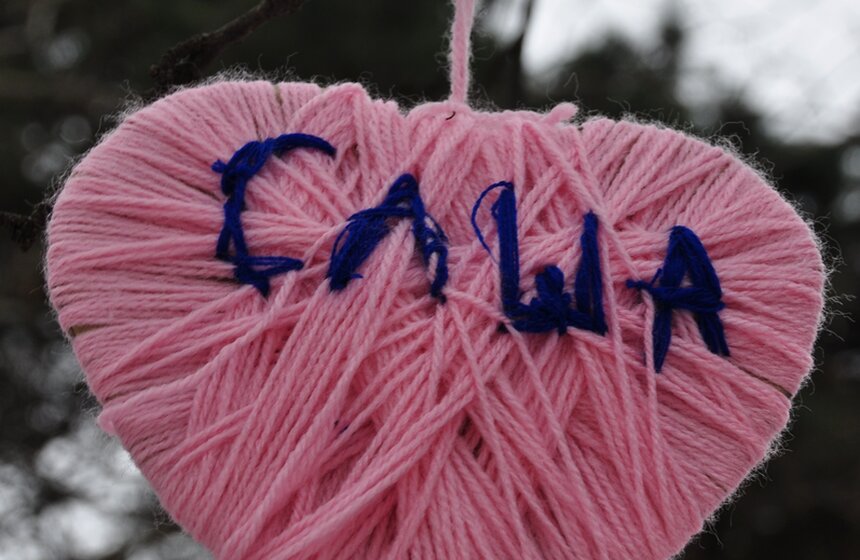 В парке "Кузьминки" появилась аллея "теплых" сердец 10 фото