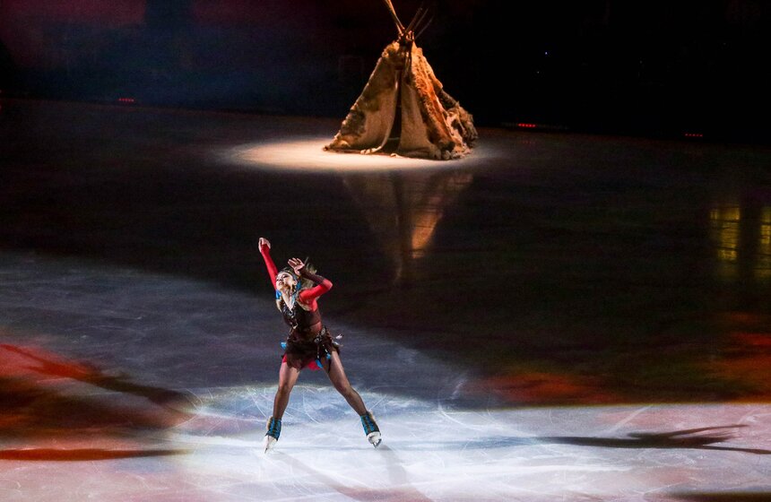 В Москве прошел турнир по фигурному катанию "Русский вызов" 21 фото