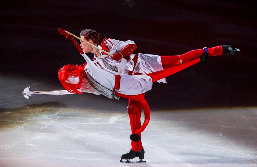 В Москве прошел турнир по фигурному катанию "Русский вызов" 14 фото