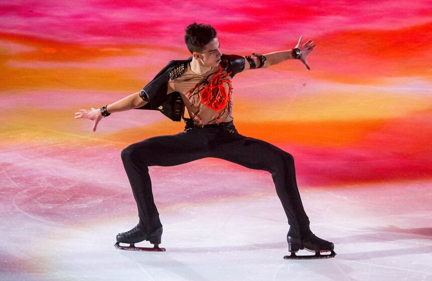 В Москве прошел турнир по фигурному катанию "Русский вызов" 11 фото