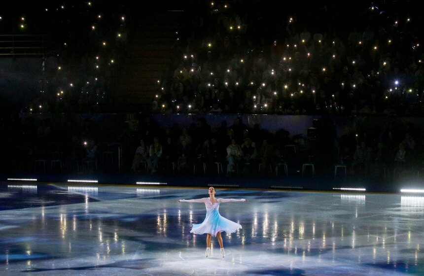 В Москве прошел турнир по фигурному катанию "Русский вызов" 13 фото
