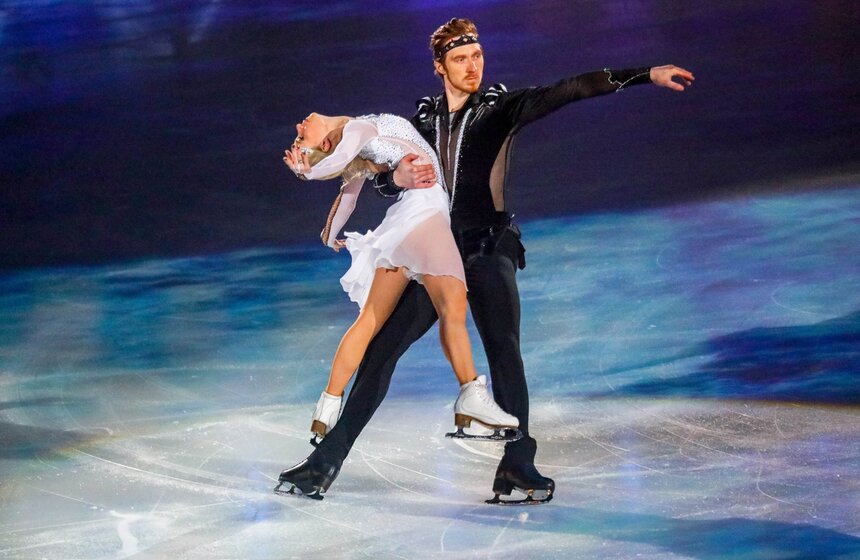 В Москве прошел турнир по фигурному катанию "Русский вызов" 30 фото