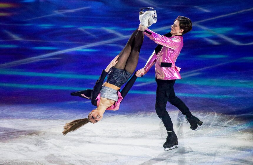 В Москве прошел турнир по фигурному катанию "Русский вызов" 4 фото