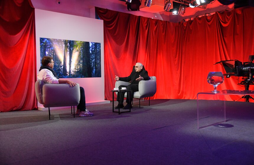 Карен Шахназаров дал интервью в рамках программы "Золотая рыбка" 13 фото