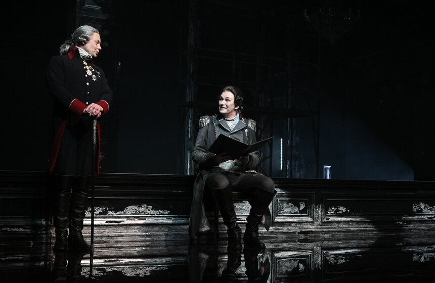 Премьера спектакля "Павел I" состоялась в театре имени Вахтангова 18 фото