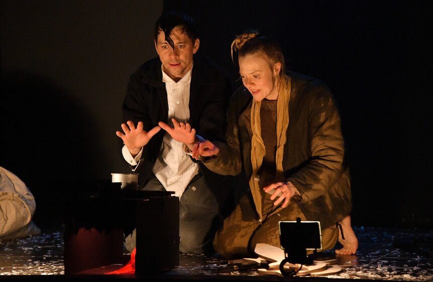 Премьера спектакля "Сорок первый" состоялась в Московском Губернском театре 16 фото