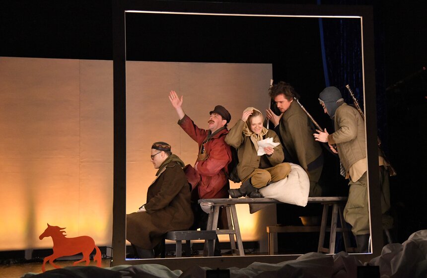 Премьера спектакля "Сорок первый" состоялась в Московском Губернском театре 2 фото