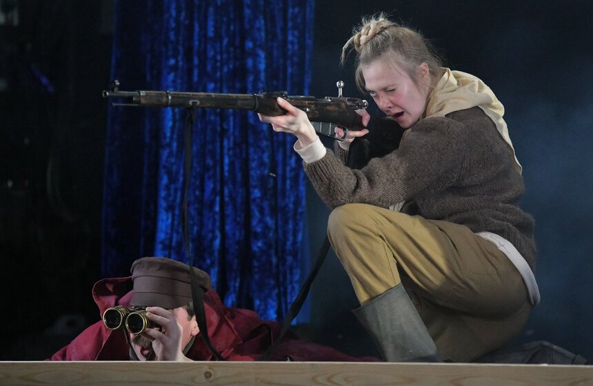 Премьера спектакля "Сорок первый" состоялась в Московском Губернском театре 4 фото