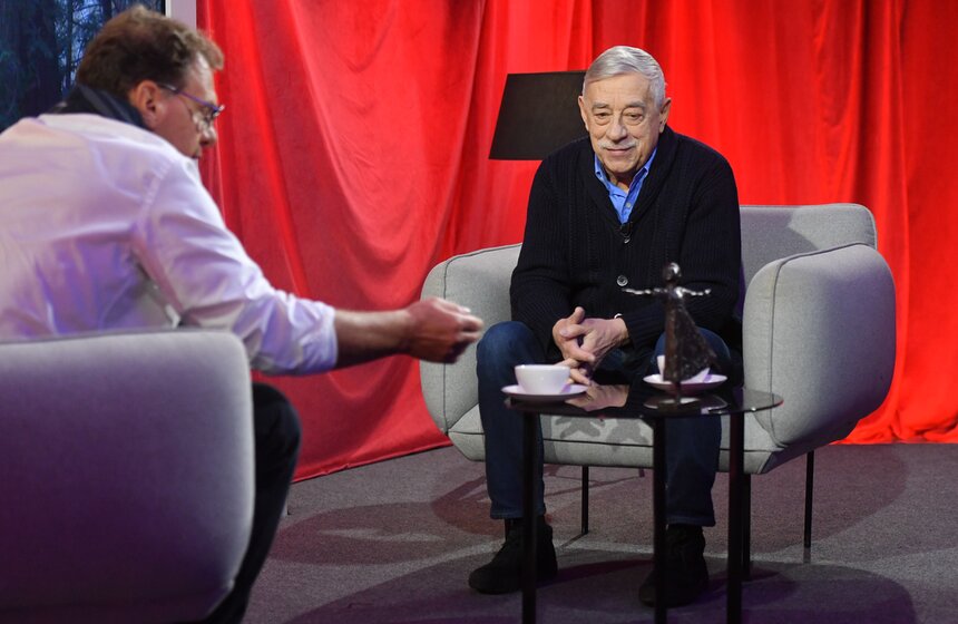 Владимир Грамматиков принял участие в съемках программы "Золотая рыбка" 14 фото