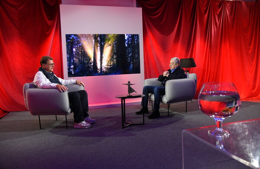 Владимир Грамматиков принял участие в съемках программы "Золотая рыбка" 13 фото