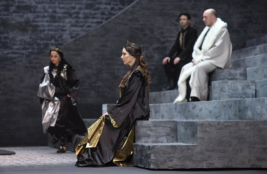 В Театре Российской армии состоялся показ премьерного спектакля "Король Лир" 3 фото