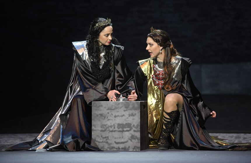 В Театре Российской армии состоялся показ премьерного спектакля "Король Лир" 11 фото