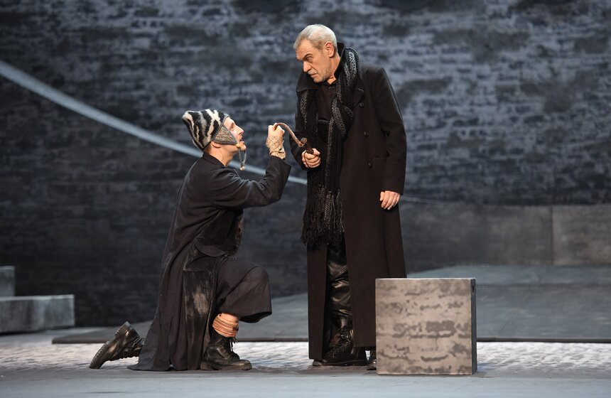 В Театре Российской армии состоялся показ премьерного спектакля "Король Лир" 19 фото