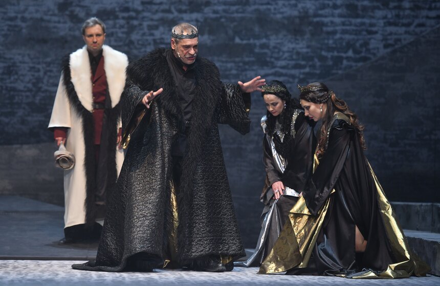 В Театре Российской армии состоялся показ премьерного спектакля "Король Лир" 6 фото