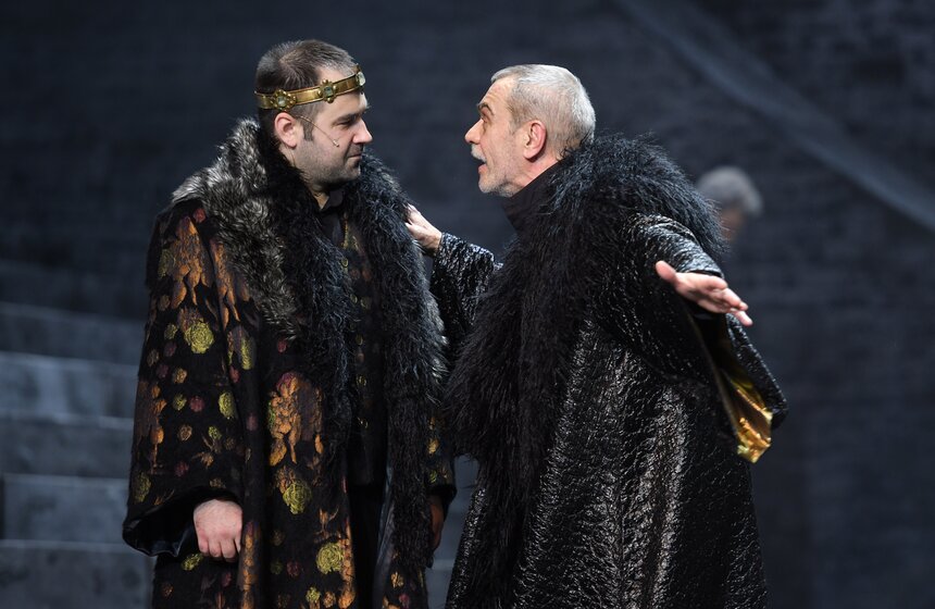 В Театре Российской армии состоялся показ премьерного спектакля "Король Лир" 8 фото