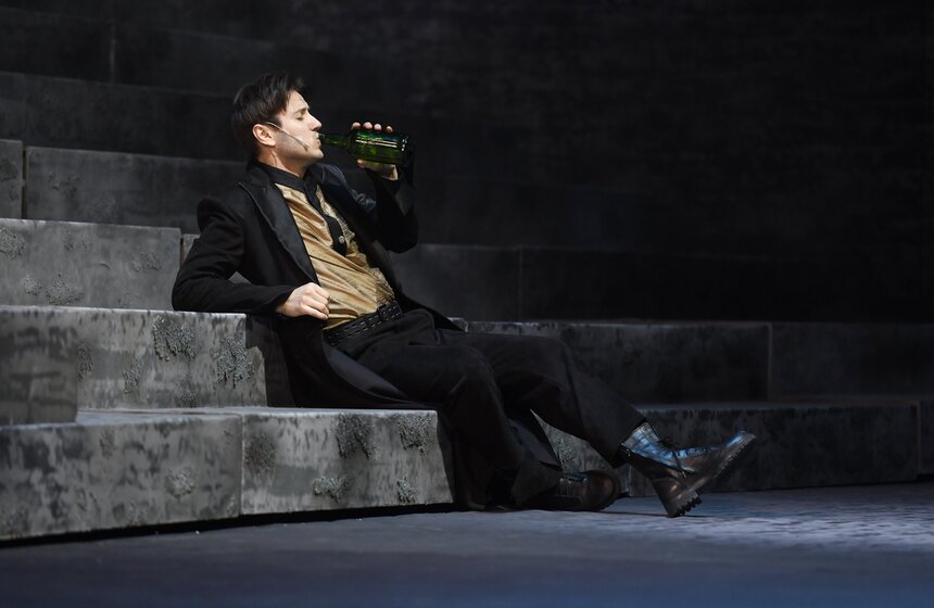 В Театре Российской армии состоялся показ премьерного спектакля "Король Лир" 15 фото