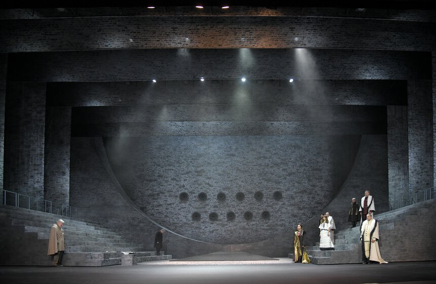 В Театре Российской армии состоялся показ премьерного спектакля "Король Лир" 1 фото