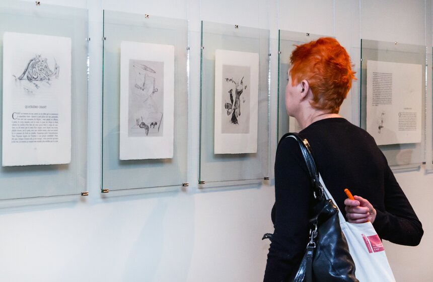 В ГМИИ Пушкина открылась выставка "Сюрреализм и livre d’artiste" 5 фото