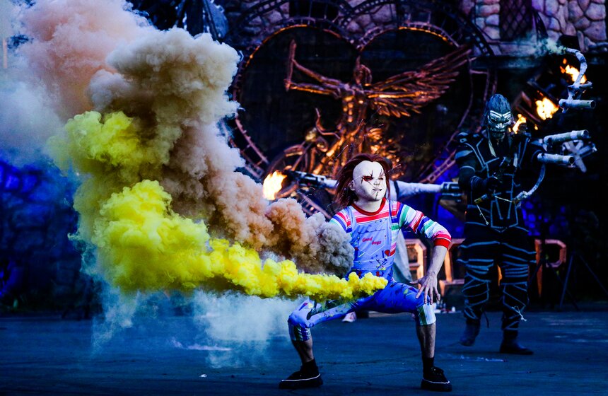 Фестиваль уличных театров "Вселенский карнавал огня" состоялся в Москве 5 фото