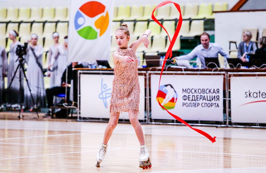 Чемпионат России по фигурному катанию на роликах состоялся в столице 1 фото