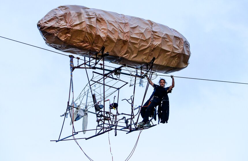 Фестиваль уличных театров "Вселенский карнавал огня" состоялся в Москве 10 фото