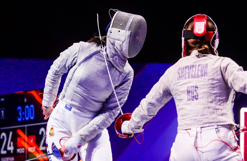 Международные соревнования по фехтованию "Московская сабля-2023" завершились в столице 16 фото