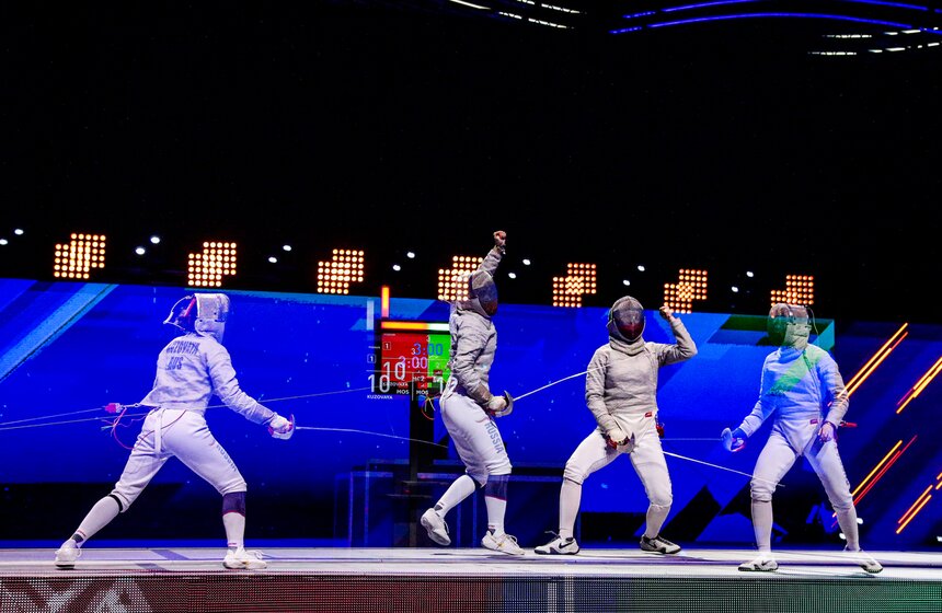 Международные соревнования по фехтованию "Московская сабля-2023" завершились в столице 5 фото