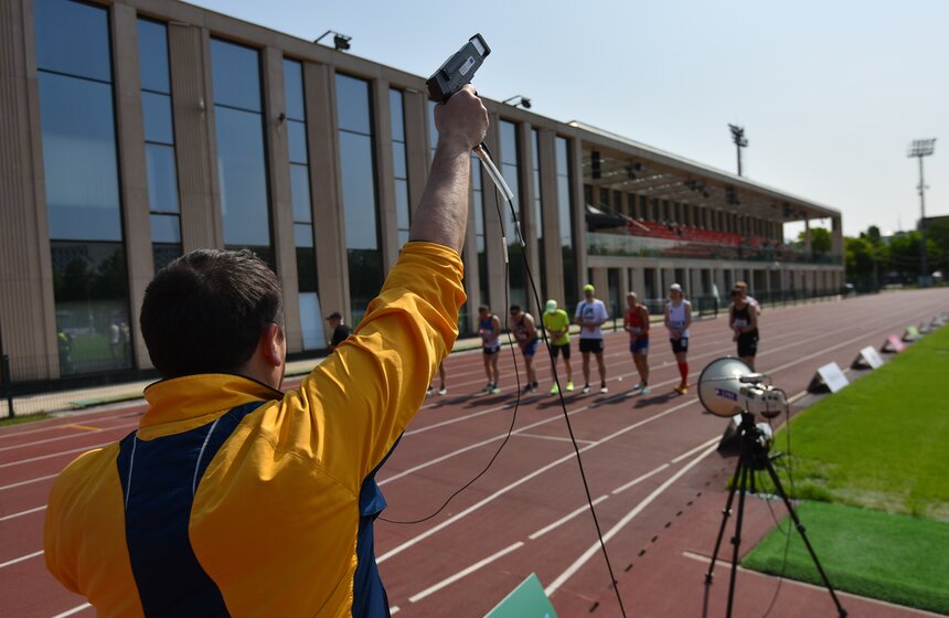 Легкоатлетические соревнования "Скорость" прошли в столице 9 фото