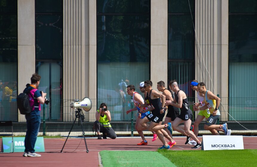 Легкоатлетические соревнования "Скорость" прошли в столице 17 фото