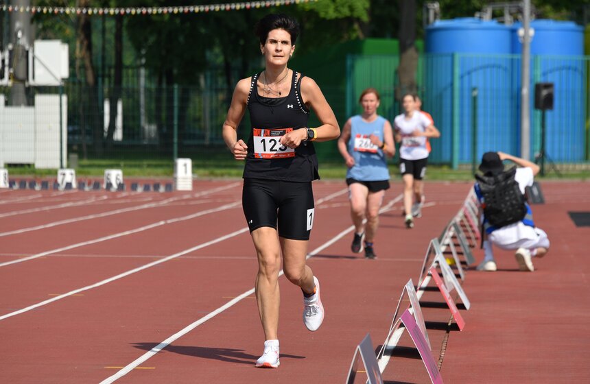 Легкоатлетические соревнования "Скорость" прошли в столице 6 фото