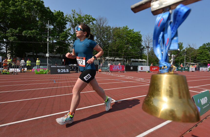 Легкоатлетические соревнования "Скорость" прошли в столице 7 фото