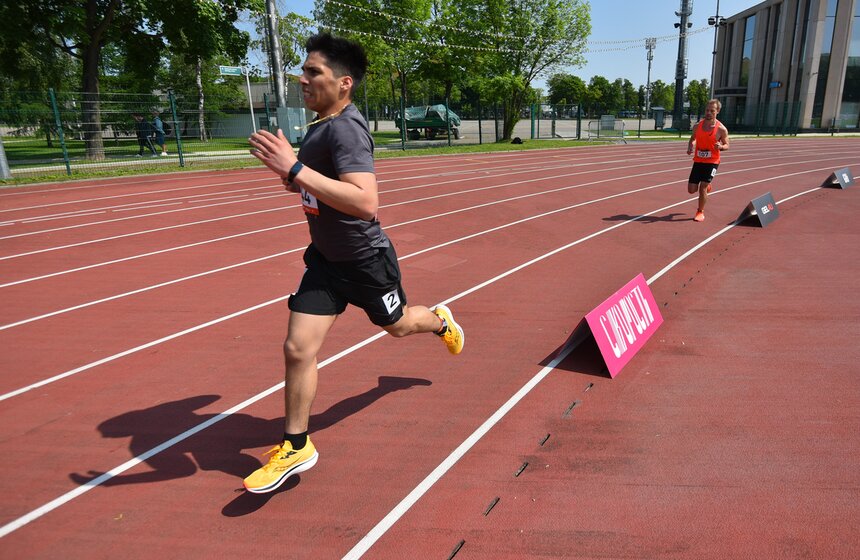 Легкоатлетические соревнования "Скорость" прошли в столице 14 фото