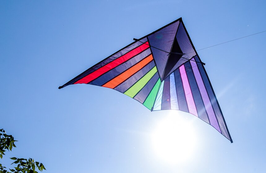 Фестиваль воздушных змеев "Пестрое небо" прошел в столице 19 фото