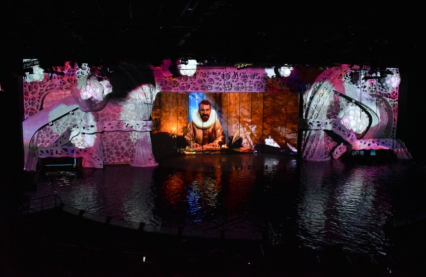 Мюзикл на воде "Буря. Остров волшебства" показали в "Москвариуме" 1 фото