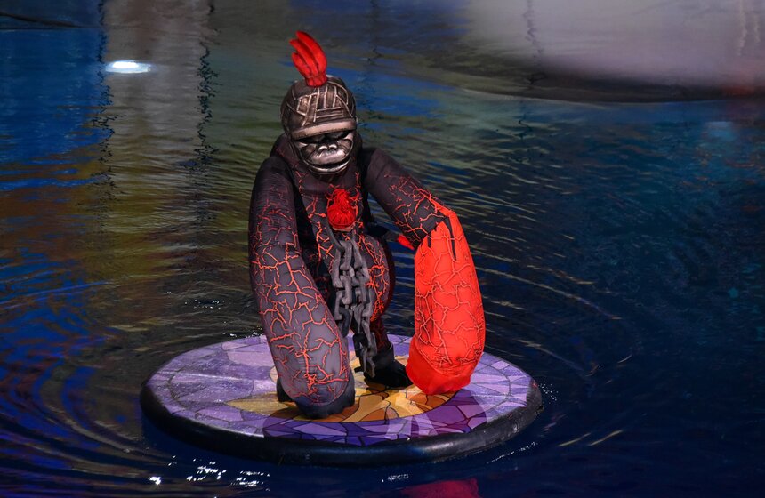 Мюзикл на воде "Буря. Остров волшебства" показали в "Москвариуме" 15 фото