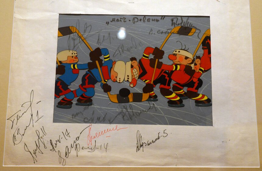 В Измайлове открылась выставка "Шайбу! Шайбу!" 8 фото