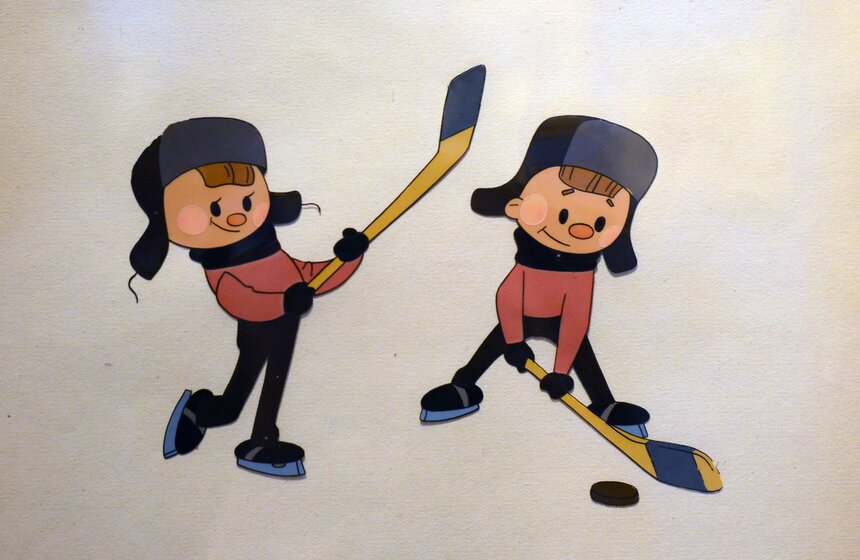 В Измайлове открылась выставка "Шайбу! Шайбу!" 15 фото