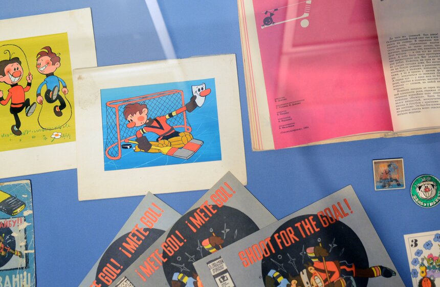 В Измайлове открылась выставка "Шайбу! Шайбу!" 14 фото