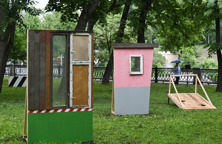 Биеннале уличного искусства "Артмоссфера" открылась на Винзаводе в столице 19 фото