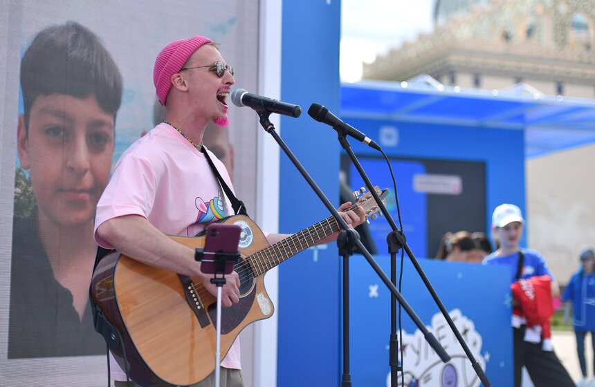 День защиты детей состоялся на ВДНХ в Москве 35 фото