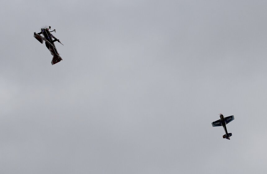 В парке "Кузьминки" прошли соревнования авиамоделистов 7 фото