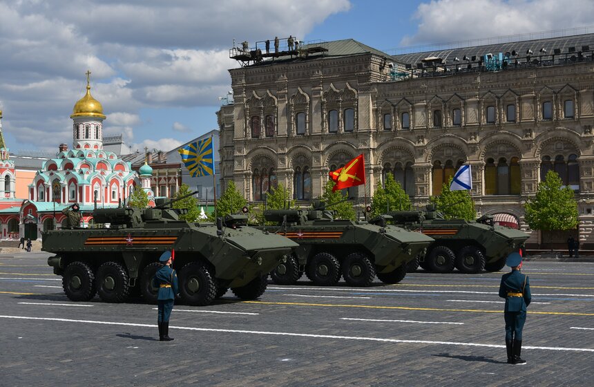 Парад в честь 78-й годовщины Победы завершился в Москве 37 фото