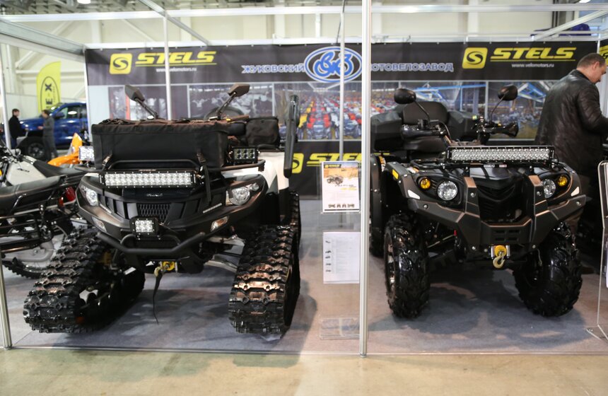 В "Крокус Экспо" открылась выставка вездеходов 6 фото