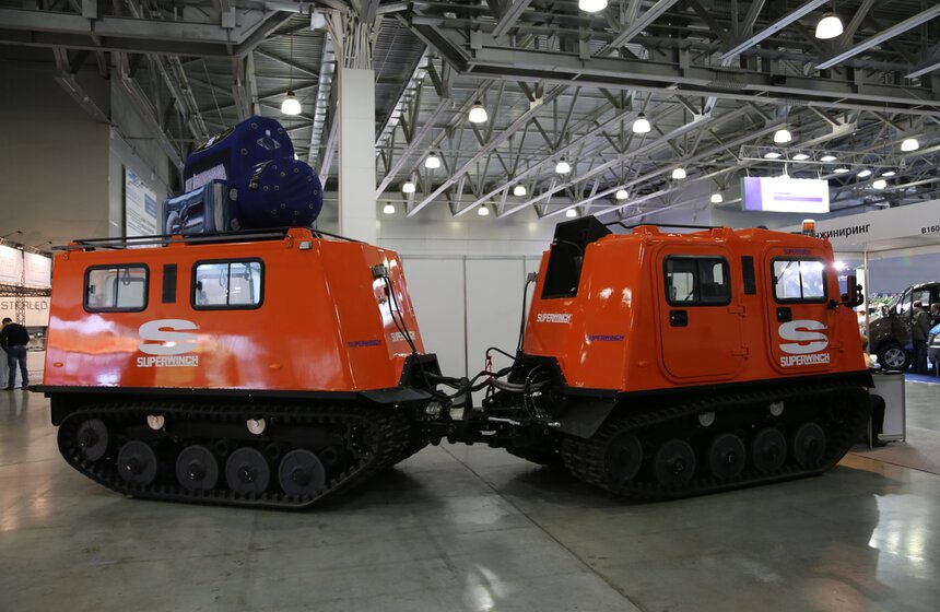 В "Крокус Экспо" открылась выставка вездеходов 8 фото