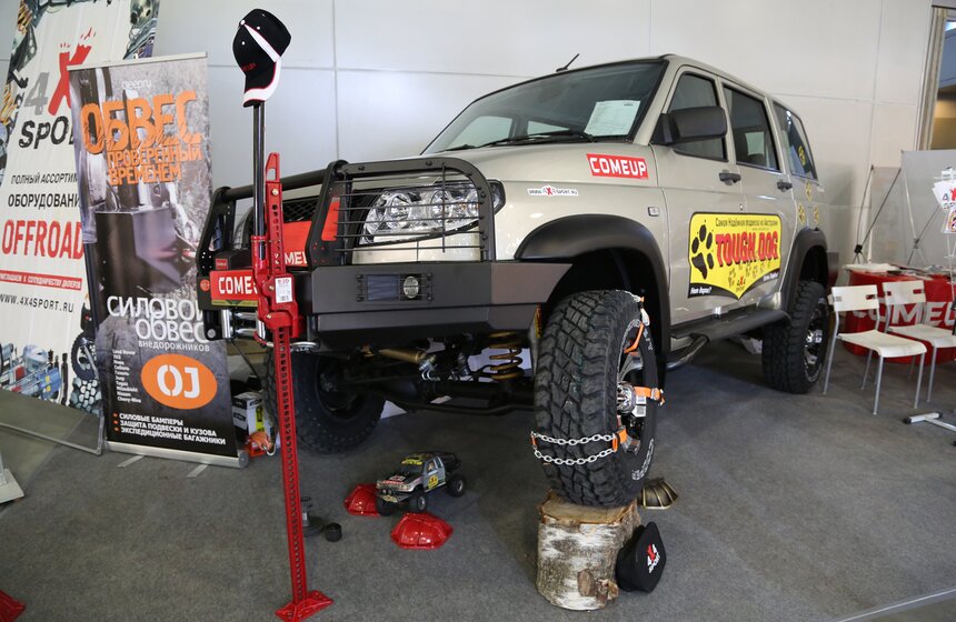 В "Крокус Экспо" открылась выставка вездеходов 2 фото