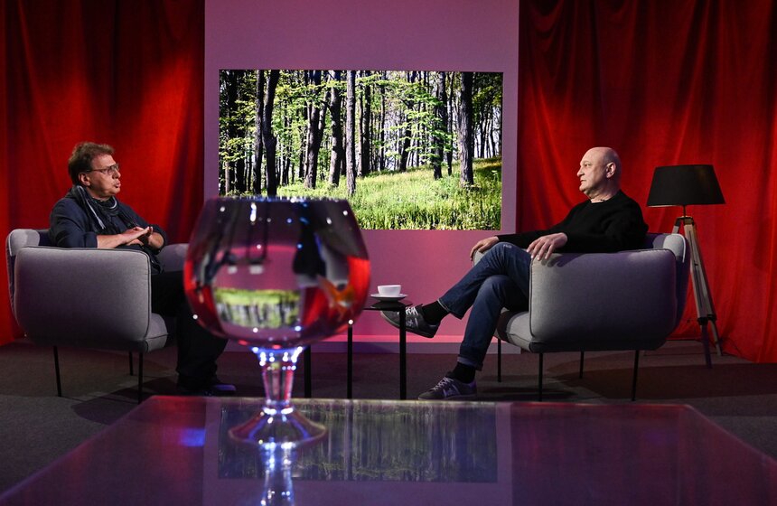 Сергей Гинзбург дал интервью в рамках программы "Золотая рыбка" 16 фото