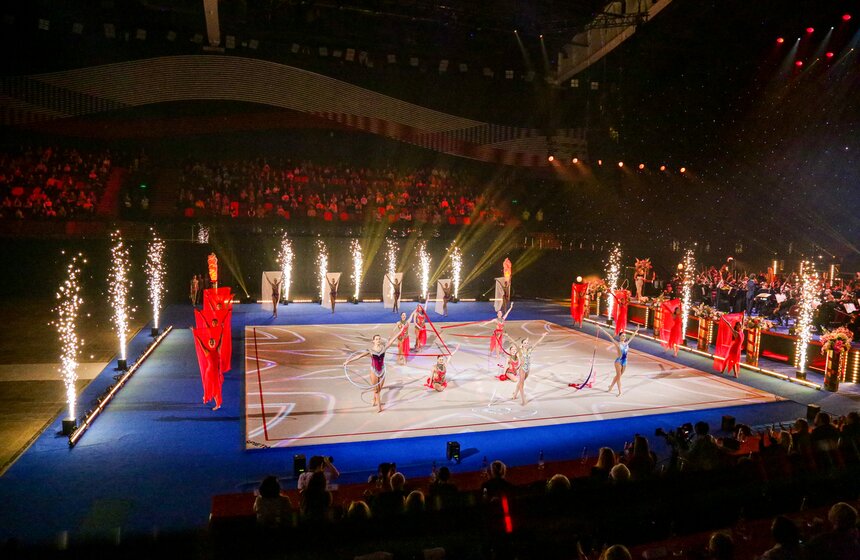 Гала-концерт "Звезды художественной гимнастики и мировой оперной сцены" прошел в Москве 1 фото
