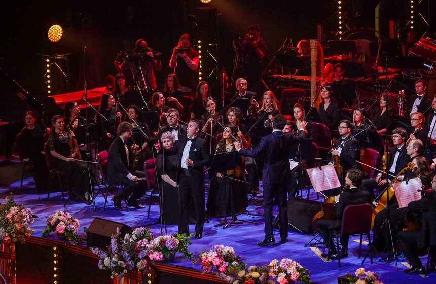 Гала-концерт "Звезды художественной гимнастики и мировой оперной сцены" прошел в Москве 6 фото