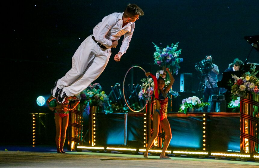 Гала-концерт "Звезды художественной гимнастики и мировой оперной сцены" прошел в Москве 8 фото