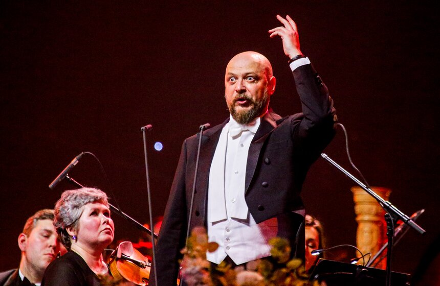 Гала-концерт "Звезды художественной гимнастики и мировой оперной сцены" прошел в Москве 25 фото